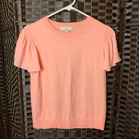 LOFT Sweaters - Loft NWT Gorgeous Flutter Sleeve Sweater